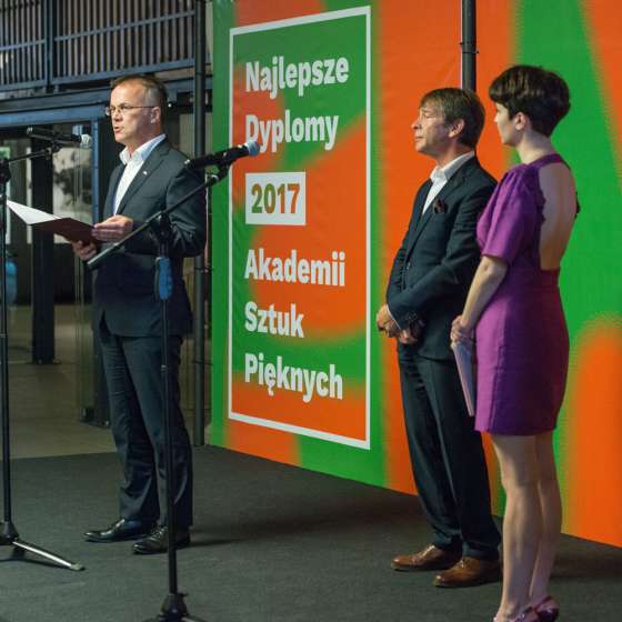 Wręczenie nagród Laureatom IX edycji konkursu Najlepsze Dyplomy ASP 2017