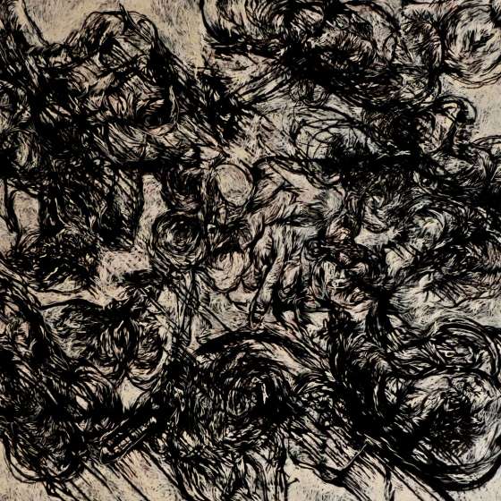 Z cyklu Współczesny akt-ekshibicjonizm czy pornografia, 250x200 cm, olej na płótnie, 2017