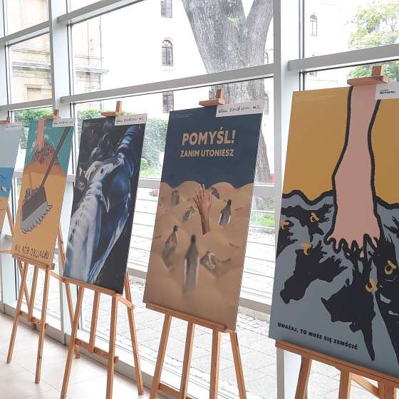 Proekologiczne murale naszych studentów_tek w przestrzeni Gdańska  - 19