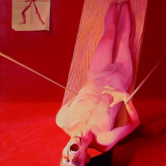 MARSJASZ, 200 x 150 cm, olej na płótnie, 2005