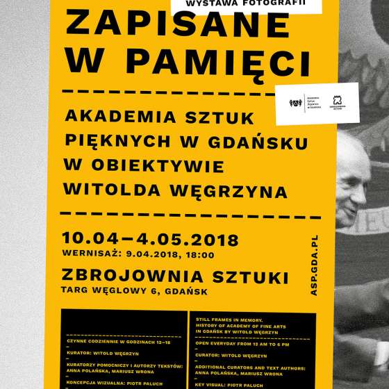 „Kadry zapisane w pamięci” ASP w Gdańsku w obiektywie Witolda Węgrzyna