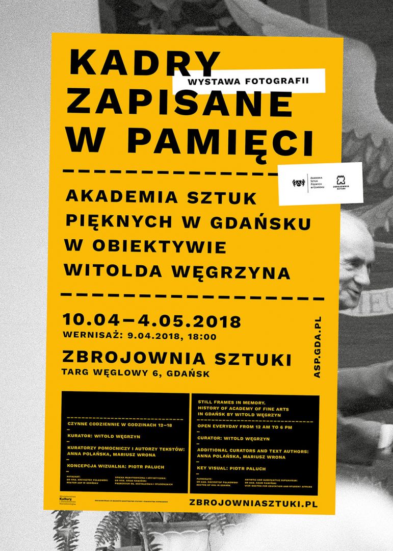 „Kadry zapisane w pamięci” ASP w Gdańsku w obiektywie Witolda Węgrzyna