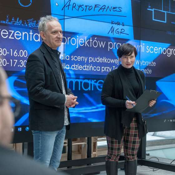 Prezentacja projektów Pracowni Scenografii
