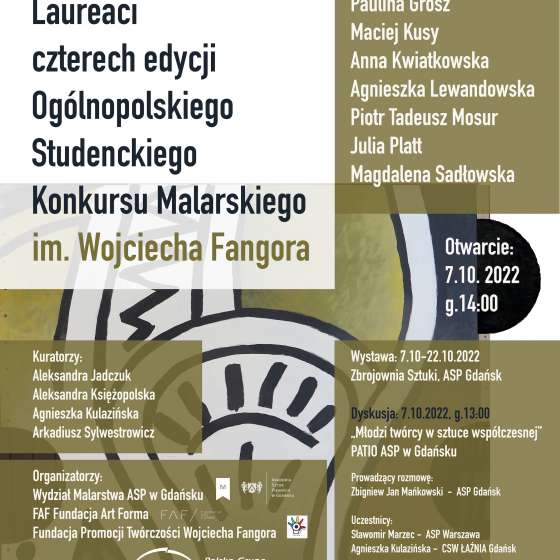 8x1. Laureaci czterech edycji konkursu malarskiego im. W. Fangora