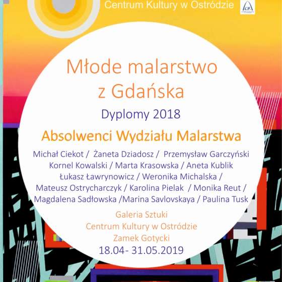 Młode Malarstwo z Gdańska do obejrzenia w Ostródzie