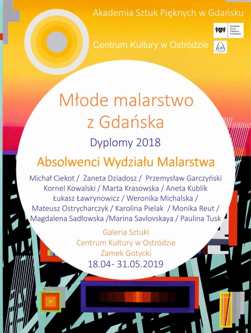 Młode Malarstwo z Gdańska do obejrzenia w Ostródzie