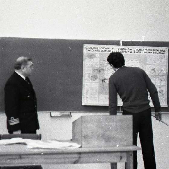 Zajęcia Studium Wojskowego, 1987 [XIX/8/021]