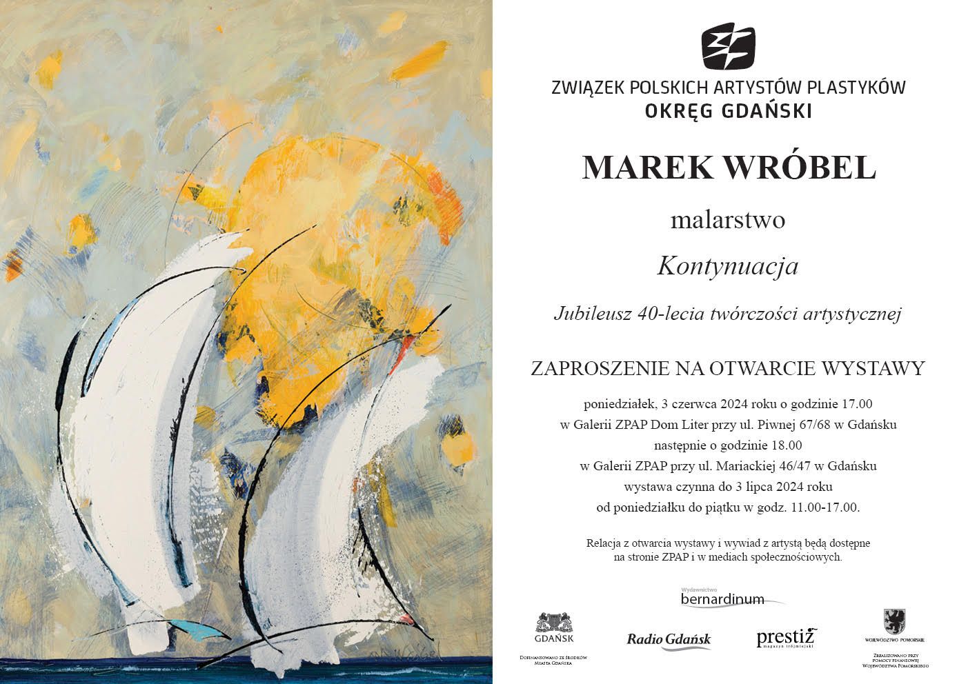 Wystawa Marka Wróbla