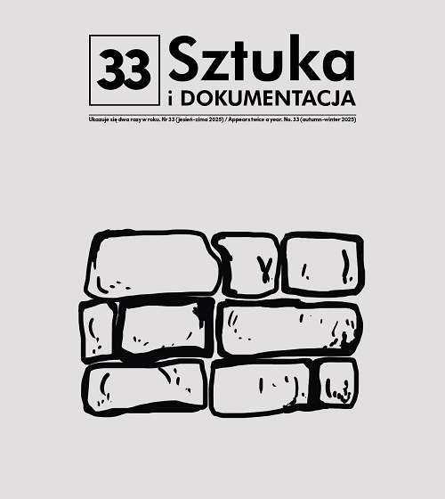 Sztuka i Dokumentacja | nr 33 | 2025