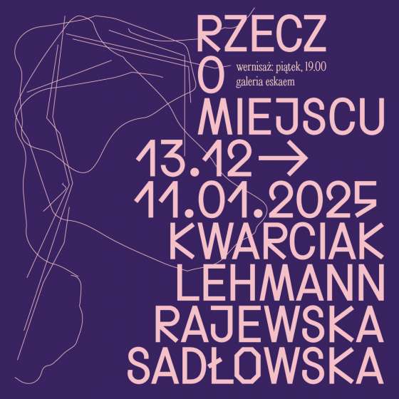 rzecz o miejscu | kwarciak, lehmann, rajewska, sadłowska