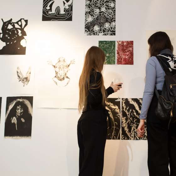 Students Printmaking Exhibition. ADEMA x ASP GDA Graphic Arts - 14