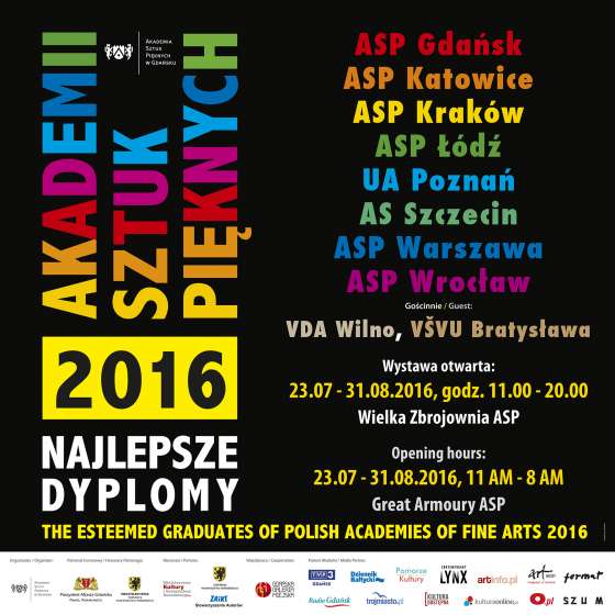 Baner | Najlepsze Dyplomy 2016 Akademii Sztuk Pięknych