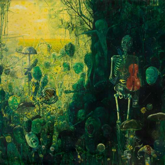 Ecce Homo, olej na płótnie, 200x220 cm, 1999-2000