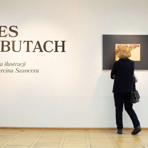Pies w butach. Wystawa ilustracji Jana Marcina Szancera - 28