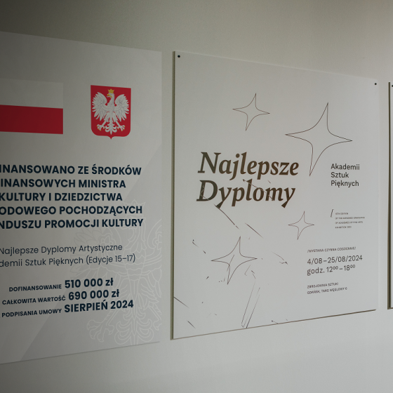 15. edycja wystawy Najlepsze Dyplomy Artystyczne Akademii Sztuk Pięknych 2023 - 4