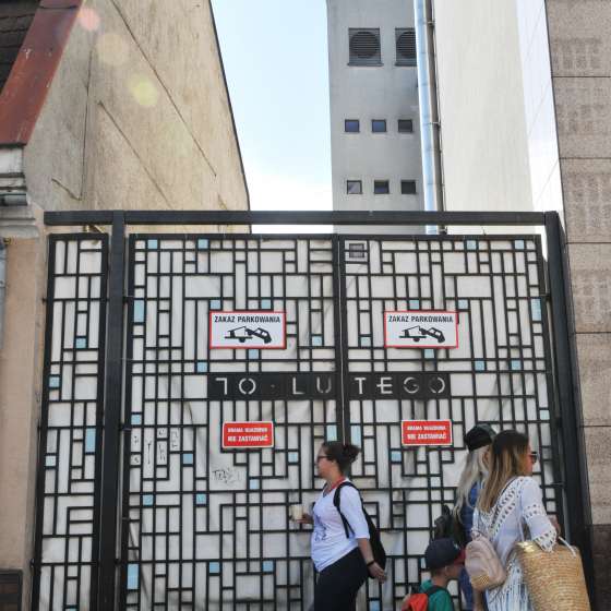 „Brama 10 Lutego” – grafika, Festiwal Traffic Design; Gdynia