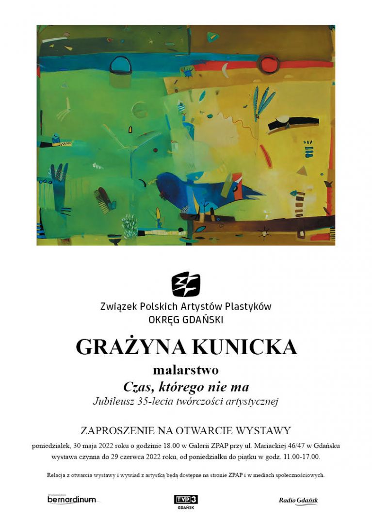 Jubileuszowa wystawa malarstwa Grażyny Kunickiej