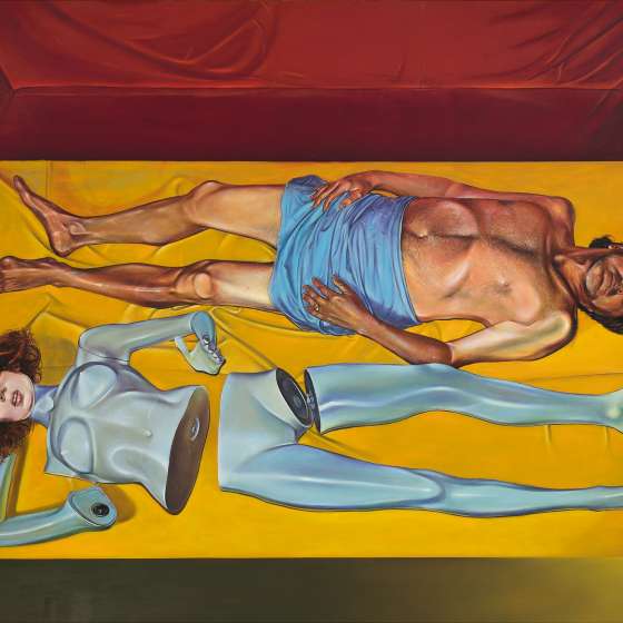 Ecce Homo, olej na płótnie, 170x240 cm, 2010