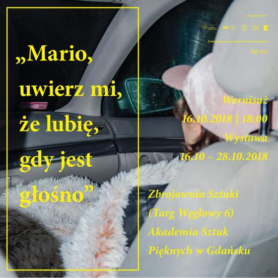 Wystawa „Mario, uwierz mi, że lubię, gdy jest głośno”