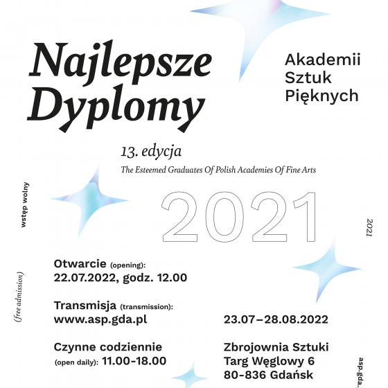 Najlepsze Dyplomy Akademii Sztuk Pięknych 2021