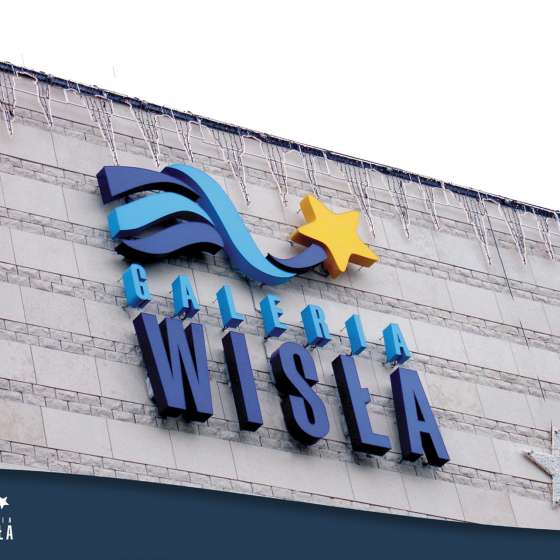 Projekt i realizacja systemu identyfikacji wizualnej dla galerii handlowej WISŁA w Płocku, 2008