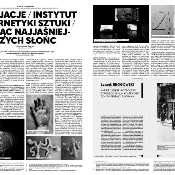 Asocjacje, ICS, 15.VII.2022