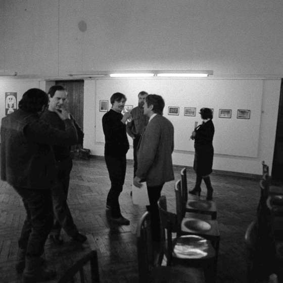 Obrony prac dyplomowych na Wydziale Malarstwa – Katedrze Grafiki Użytkowej, 1982-1984 [I/97/18]