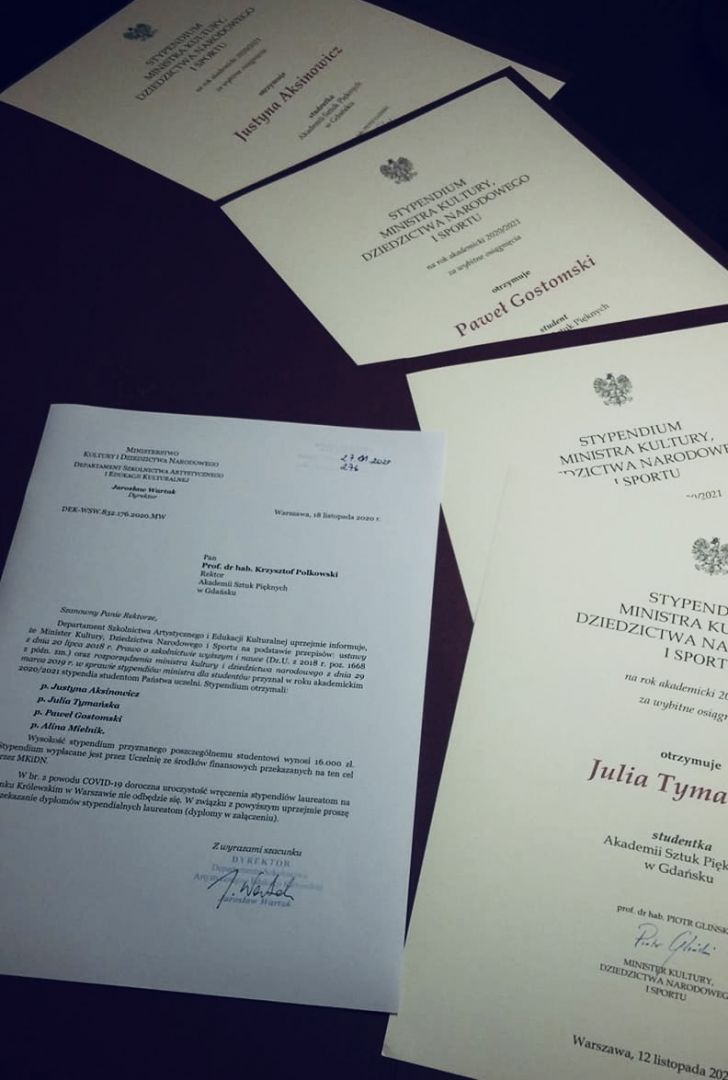 Stypendia MKDNiS za wybitne osiągnięcia przyznane!