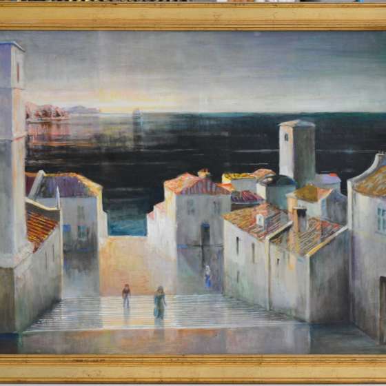 „Nagłe pojawienie się dnia na Costa Brava” cykl „Ziemia”, Stanisław Teisseyre