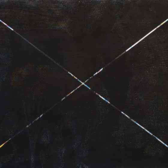 Bez tytułu, dyptyk, technika własna na płótnie, 100x130cm