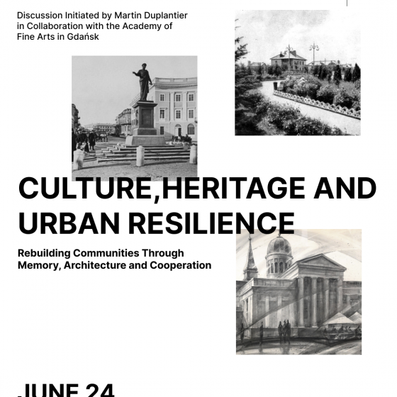 URC Side Event: Kultura, dziedzictwo i odporność miast. Odbudowa Ukrainy w murach ASP