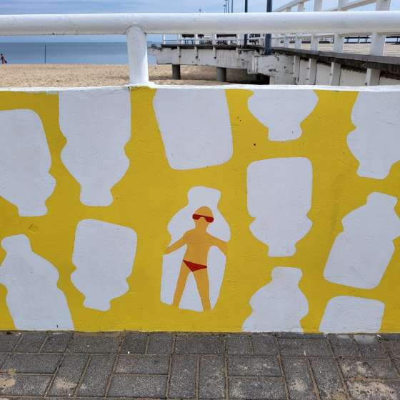 Proekologiczne murale naszych studentów_tek w przestrzeni Gdańska  - 2