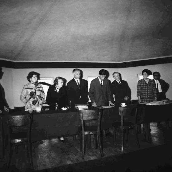 Egzamin dyplomowy na Wydziale Rzeźby, 1973 [I/86/15]