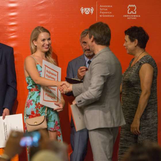 Wręczenie nagród Laureatom X edycji konkursu Najlepsze Dyplomy ASP 2018