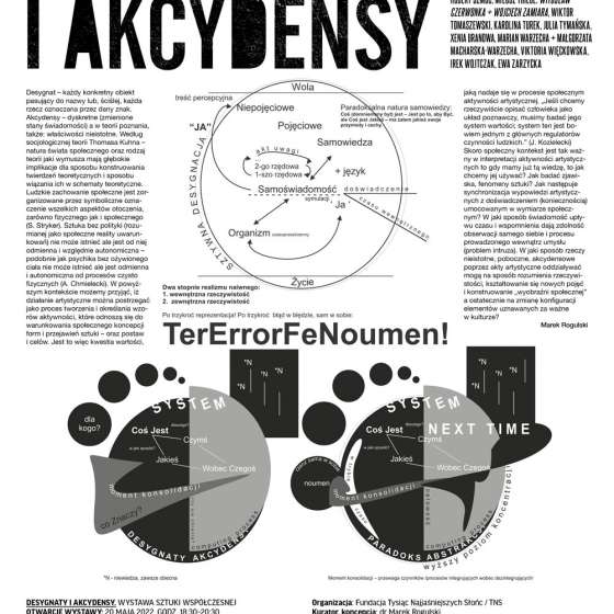 DESYGNATY I AKCYDENSY - wystawa sztuki współczesnej w ICS