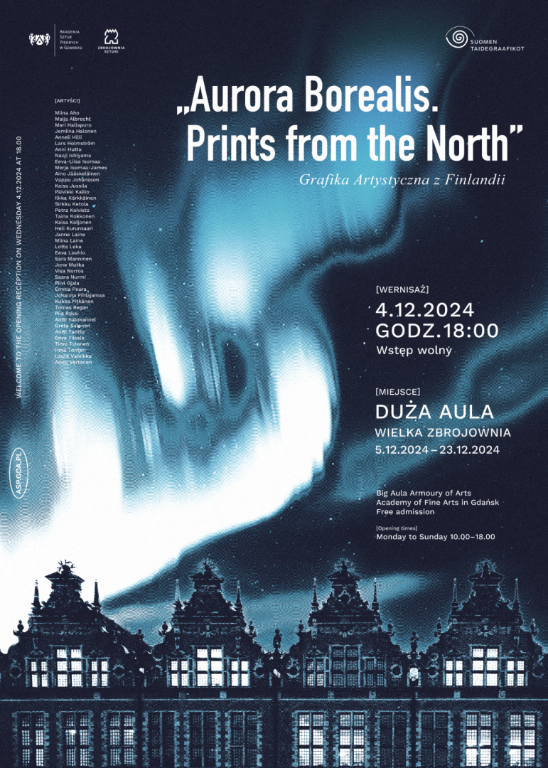 „Aurora Borealis. Prints from the North” Grafika Artystyczna z Finlandii