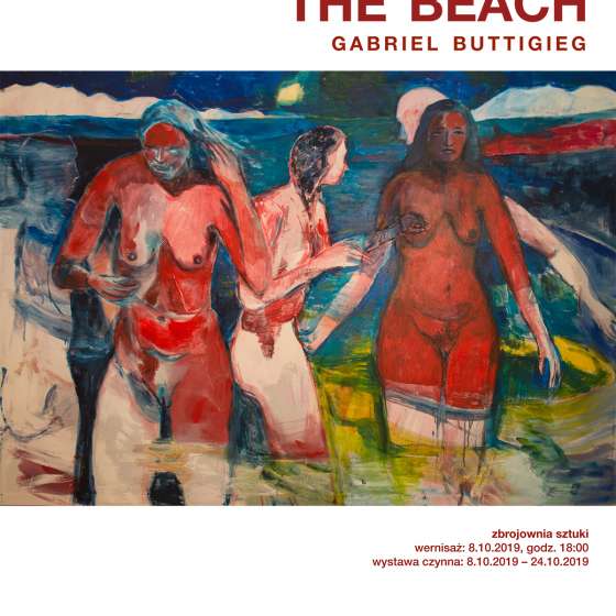 The Beach. Wystawa Gabriela Buttigiega 