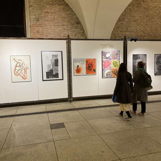 Powiązania i interakcje: Gdańsk, Wrocław, Wilno, Belgrad. Wystawa prac studenckich na papierze - 10