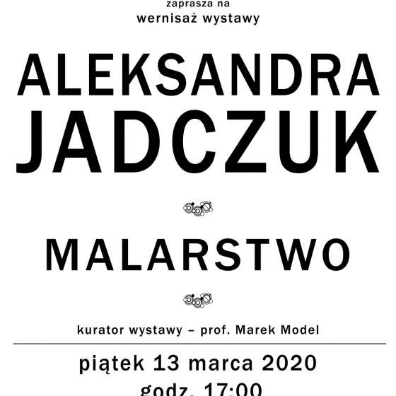 Wystawa malarstwa Aleksandry Jadczuk