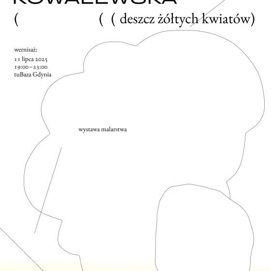 Deszcz żółtych kwiatów. Wystawa malarstwa Edyty Kowalewskie