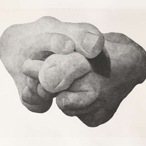 Nieobecni?; Bliskość II, akwaforta, 53,5x69,5 cm