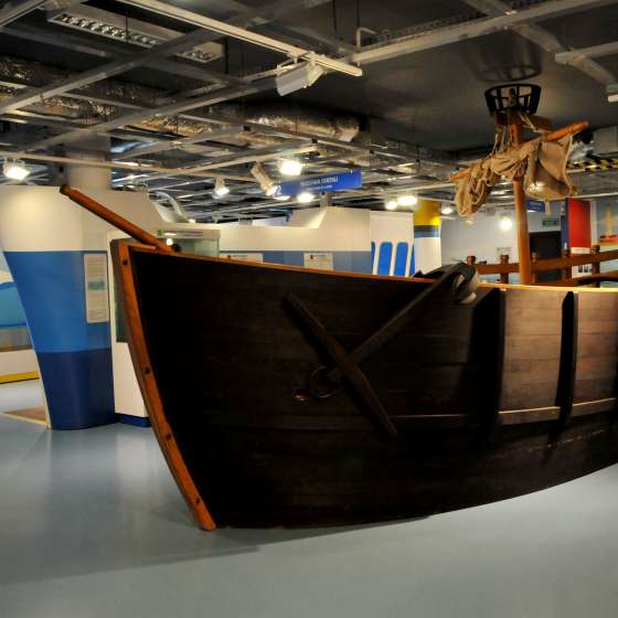 Projekt wnętrz Ośrodka Kultury Morskiej, Narodowe Muzeum Morskie | Design of the interiors of the Maritime Culture Centre at the National Maritime Museum; Gdańsk