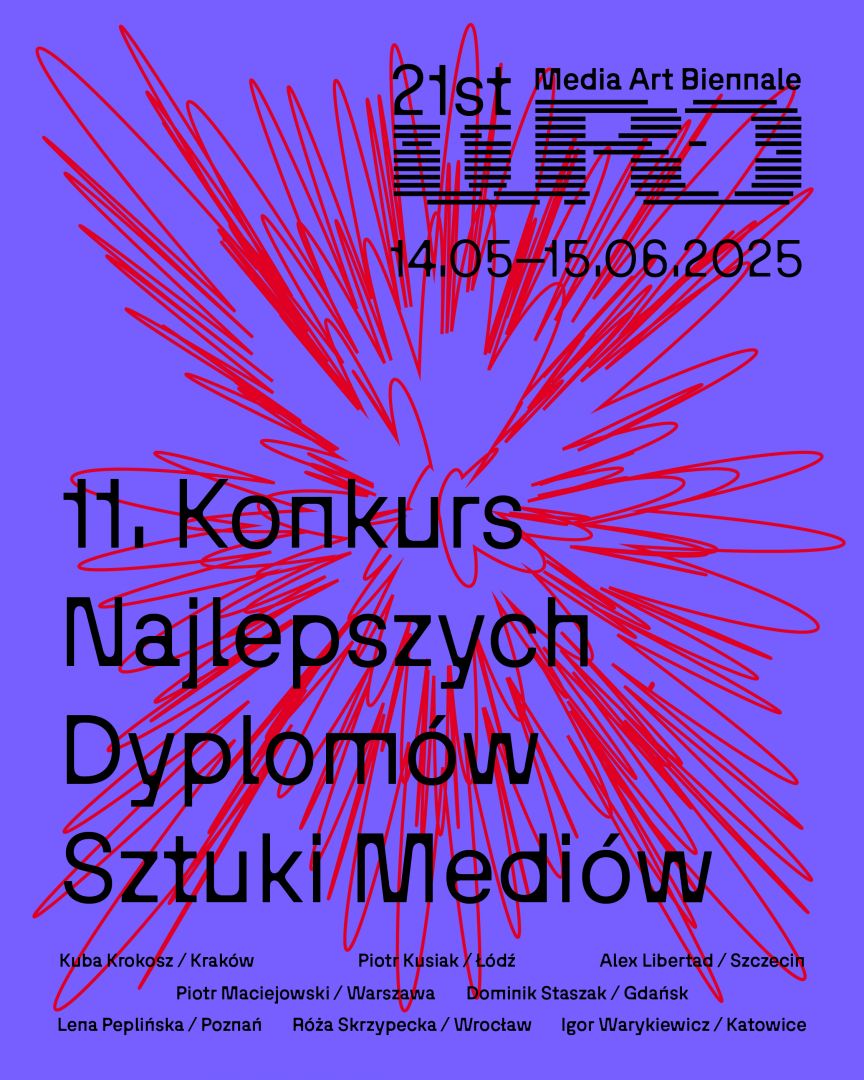 Dominik Staszak reprezentuje ASP Gdańsk na 21. Biennale Sztuki Mediów WRO 2025