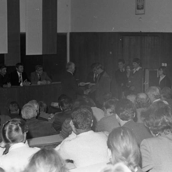 Inauguracja Roku akademickkiego 1981/1982, 1981/1982 [I/96/33]