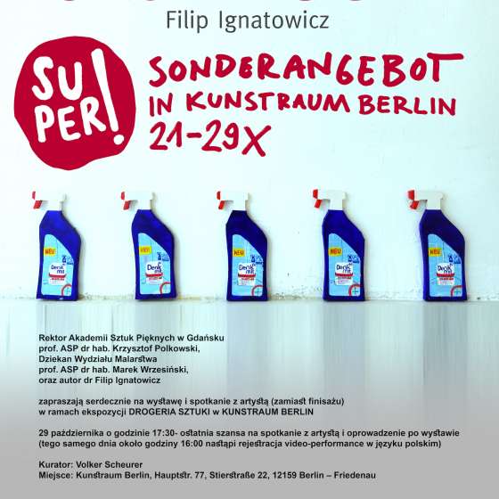 Filip Ignatowicz. Drogeria Sztuki w Kunstraum Berlin - 2
