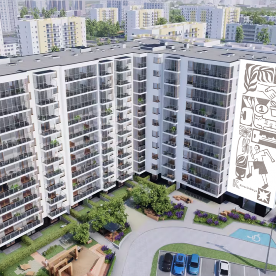  Znamy zwycięski projekt muralu na Kusocińskiego! Głosowanie internautów rozstrzygnięte