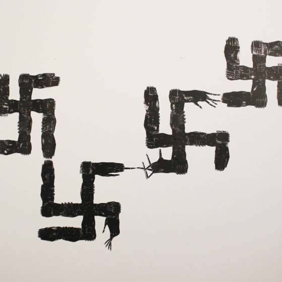 HAKENKREUZ, 240x170 cm
