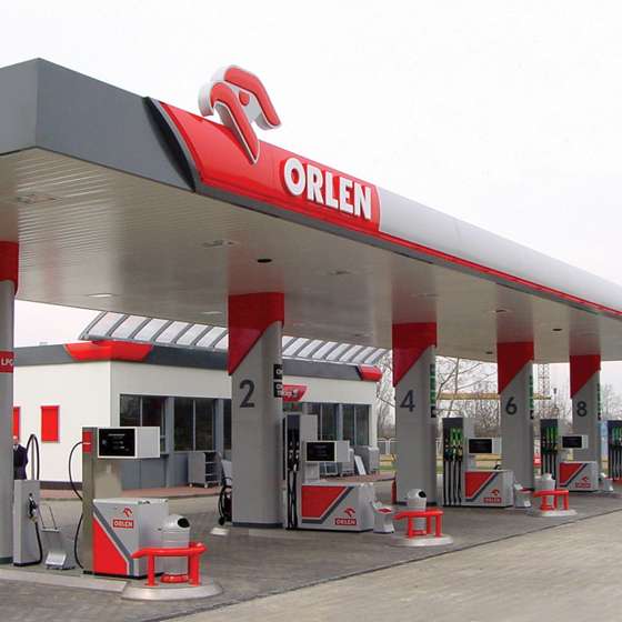 Projekt nowego wizerunku sieci stacji Paliw PKN Orlen, 2000-2002