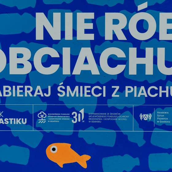 Proekologiczne murale naszych studentów_tek w przestrzeni Gdańska  - 11