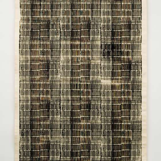 Z cyklu zmienne układy_sitodruk 280x140cm